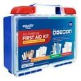 Equate All-Purpose First Aid Kit With Antibacterial Bandages, 140-Piece Emergency Medical Kit for Home, Travel, and Office Use