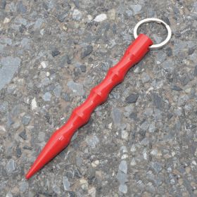 Personalized Mini Self Defense Keychains Suitcase Set Custom Combo Available (style: Selfdefense Stick, Color: Red)