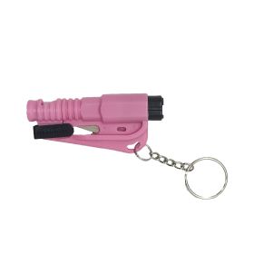 Personalized Mini Self Defense Keychains Suitcase Set Custom Combo Available (style: Window Breaker, Color: Pink)