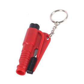 Personalized Mini Self Defense Keychains Suitcase Set Custom Combo Available (style: Window Breaker, Color: Red)