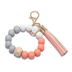 Personalized Mini Self Defense Keychains Suitcase Set Custom Combo Available (style: Bead Bracelet, Color: Orange)